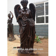 2018 bronze garden Female sculpture life size metal bronze angel figurines